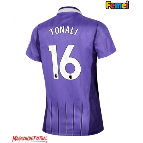 Tottenham Hotspur Sandro Tonali #16 Tricou Fotbal Replică 2026-27 Femei Treilea Tottenham Hotspur Sandro Tonali #16 Tricou Fotbal Replică 2026-27 Femei Treilea